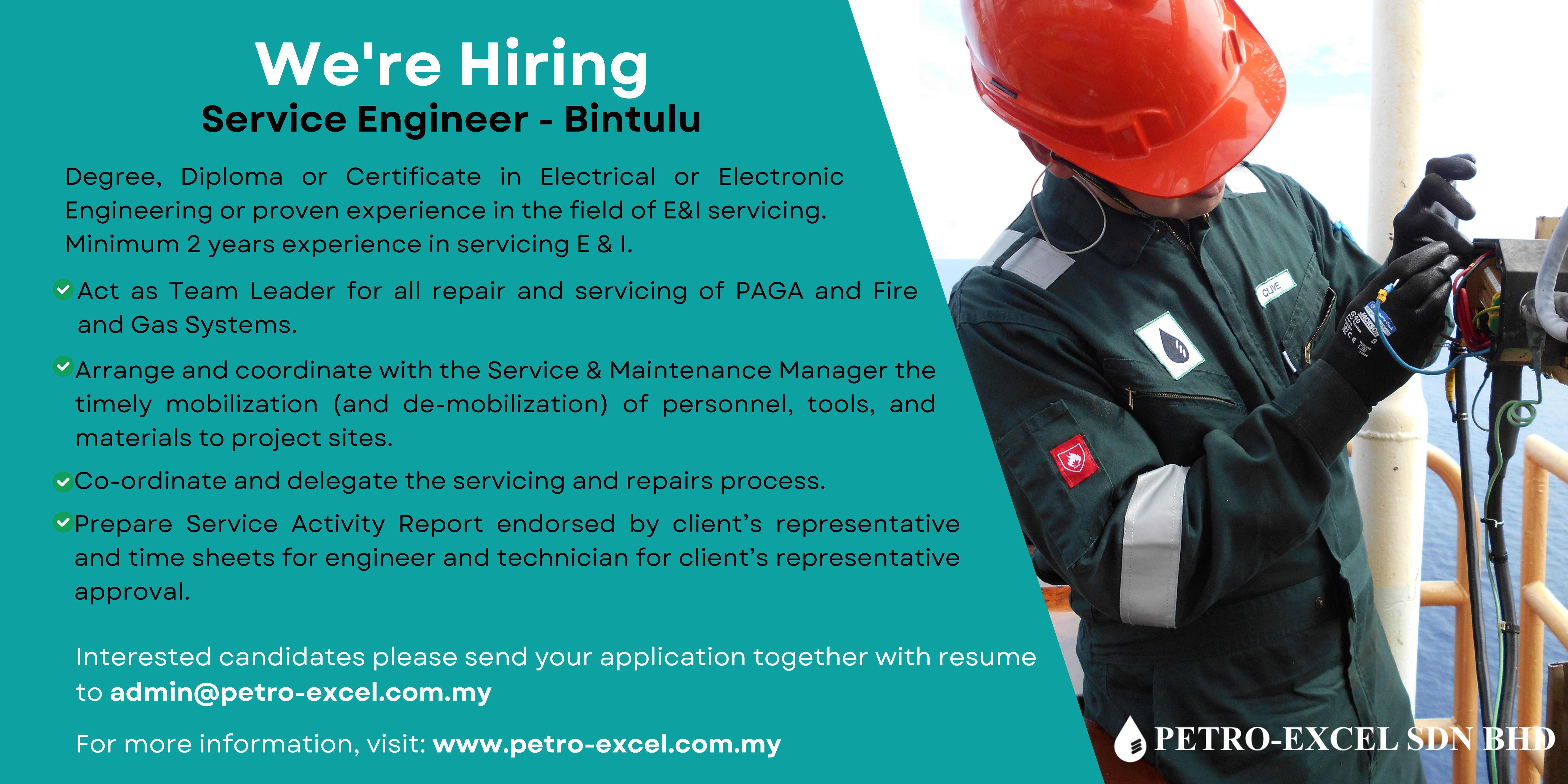 Service Engineer - Bintulu
